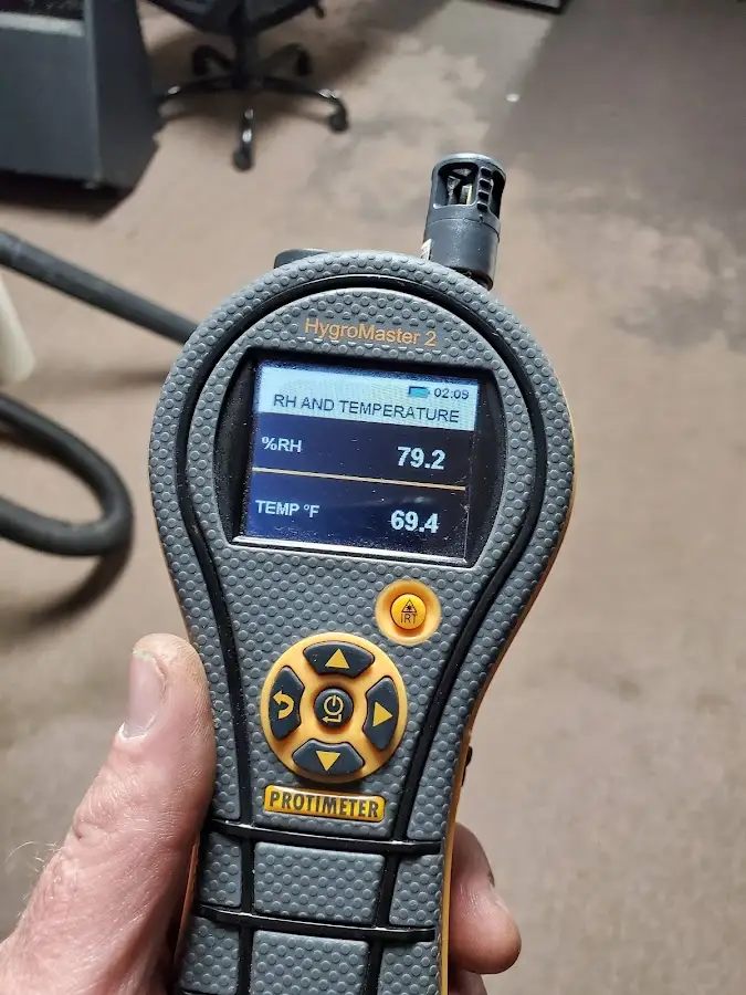 Moisture meter humidity assessment for Mold Remediation & Removal in Las Cruces